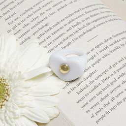 BEWITCHED Women White & Gold-Toned Beaded Finger Ring-image-79