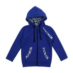 charkhee Boys Blue Open Front Jacket-image-20