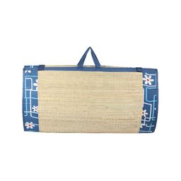 KALA DARSHAN CRAFTS BAZAR Blue Foldable Korai Grass Carpet-image-43