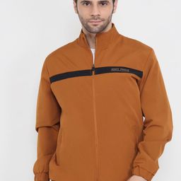 Xohy Men Lightweight Windcheater Bomber Jacket-image-12