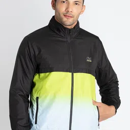 Status Quo Colourblocked Bomber Jacket-picture-42