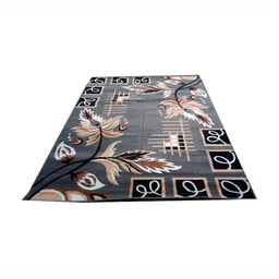 Safiya Carpet Grey Printed Floor Carpets-15