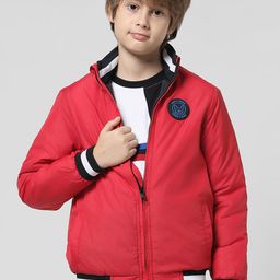 Jack & Jones Junior Boys Mock Collar Bomber Jacket-picture-57