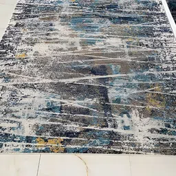 Safiya Carpet Beige Abstract Printed Water Resistant Carpets-picture-35