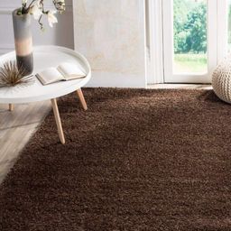 IMRA CARPET Brown Solid Hand-Tufted Woollen Carpet-picture-32