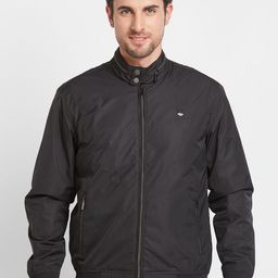 Being Human Men Black Bomber Jacket-picture-25