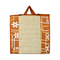KALA DARSHAN CRAFTS BAZAR Brown Foldable Soft Thickness Carpet-image-89