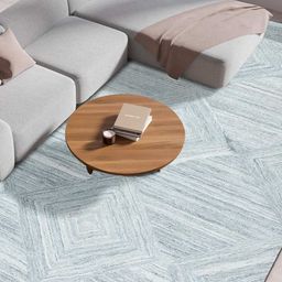 saraswatii global Grey Geometric Woolen Carpet-picture-10