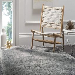 IMRA CARPET Grey Solid Handmade Polyester Carpet-picture-35