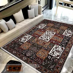 IMRA CARPET Brown Floral Other Carpet-image-37