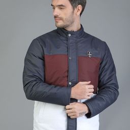 TQS Men Colourblocked Windcheater and Water Resistant Sporty Jacket-5