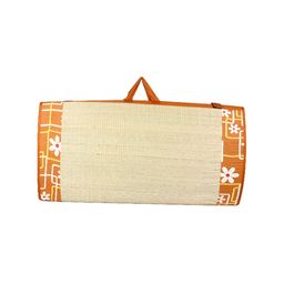 KALA DARSHAN CRAFTS BAZAR Brown Foldable Korai Grass Carpet-image-3