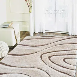 IMRA CARPET Grey Abstract Hand-Tufted Polyester Carpet-picture-15