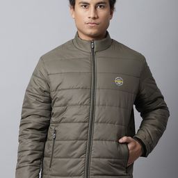 Rodamo Men Striped Windcheater Padded Jacket-image-56