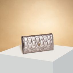 Forever Glam by Pantaloons Textured PU Two Fold Wallet-image-65