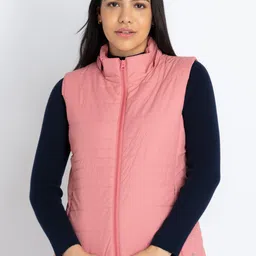Status Quo Mock Collar Padded Jacket-39