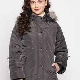 Duke Women Polyester Padded Jacket-image-18