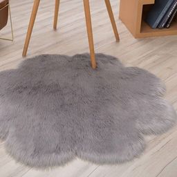 Cottonfry Grey Anti-Skid Vintage Carpet-14