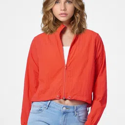 ONLY Women Red Crop Tailored Jacket-image-45