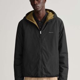 GANT Men Black Longline Sporty Jacket-8