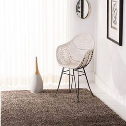 IMRA CARPET Brown Shaggy Rectangular Carpet-picture-24
