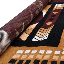 SANA CARPET Brown Anti-Skid Cotton Carpet-picture-12