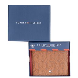 Tommy Hilfiger Men Geometric Printed Leather Two Fold Wallet-7