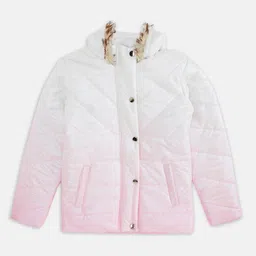 Pantaloons Junior Girls Colourblocked Padded Jacket-image-14