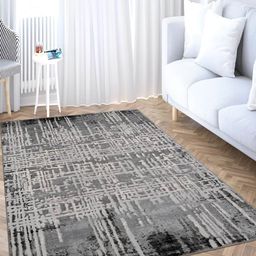Sapana Carpet-Mats Cream-Coloured & Beige Abstract Anti-Skid Carpet-11