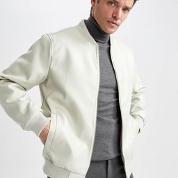 DeFacto Stand Collar Sporty Jacket-picture-40