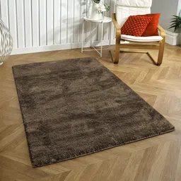 LUXEHOME INTERNATIONAL Brown Anti-Skid Carpets-image-16