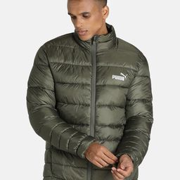 Puma Men Green Padded Jacket-image-65