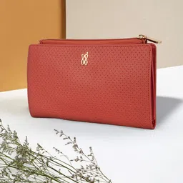 Baggit Women Printed PU Two Fold Wallet-6