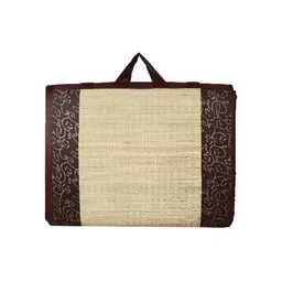 KALA DARSHAN CRAFTS BAZAR Brown Foldable Soft Thickness Carpet-image-63