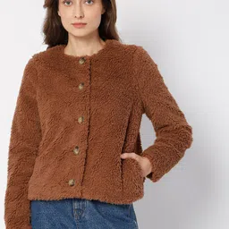 Vero Moda Women Brown Tailored Jacket-image-44