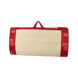 KALA DARSHAN CRAFTS BAZAR Maroon Foldable Soft Thickness Carpet-image-99