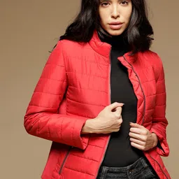 Gipsy Women Stand Collar Dry Fit Padded Jacket-picture-49