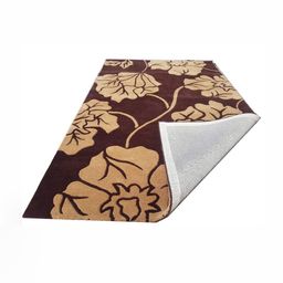 IMRA CARPET Beige Floral Handmade Woollen Carpet-picture-5