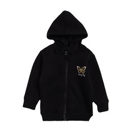 Bodycare Girls Black Lightweight Open Front Jacket-image-45