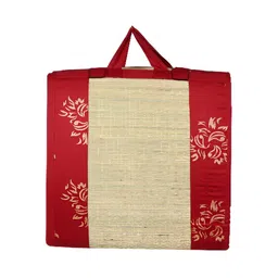 KALA DARSHAN CRAFTS BAZAR Maroon Foldable Soft Thickness Carpet-image-94