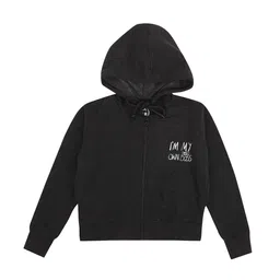 DYCA Boys Charcoal Grey Fleece Hooded Sweatshirt-18