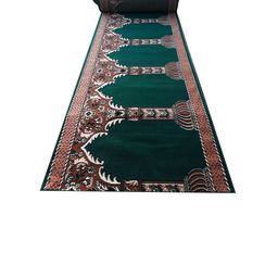 F & B RUGS Green Ethnic Motifs Anti-Skid Carpet-image-55