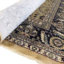 IMRA CARPET Camel Brown Floral Polyester Carpet-image-50