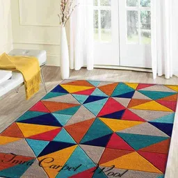 IMRA CARPET Blue Geometric Handmade Other Carpet-picture-46