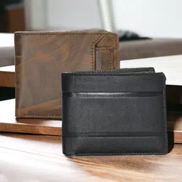The Roadster Lifestyle Co. Men Set Of 2 Two Fold Wallets-48