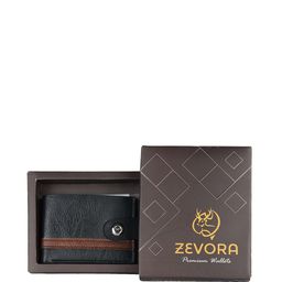 ZEVORA Textured Two Fold Wallet image 5