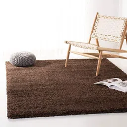 AaHo Decor Coffee Brown Anti-Skid Rectangular Floor Mat-picture-11