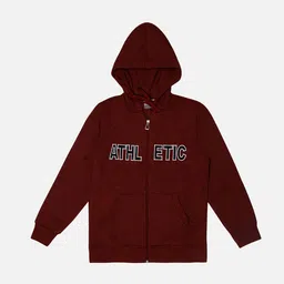 Bodycare Boys Typography Printed Hooded Neck Long Sleeves Fleece ??????Bomber Jacket-picture-17