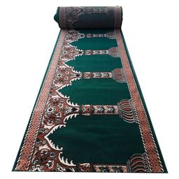 F & B RUGS Green Ethnic Motifs Anti-Skid Carpet-image-57