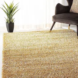 AaHo Decor Beige Anti-Skid Shaggy Rectangular Carpet-image-31